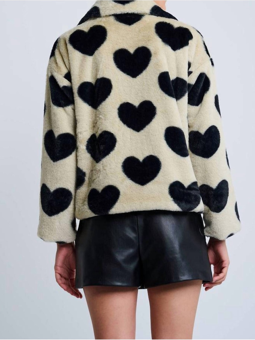LISA TODD Love Shag Faux Fur Jacket - Picture 3 of 12